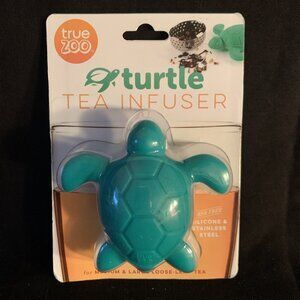 Turtle Silicone and Stainless Steel Tea Herb Infuser Spices Soup NWT